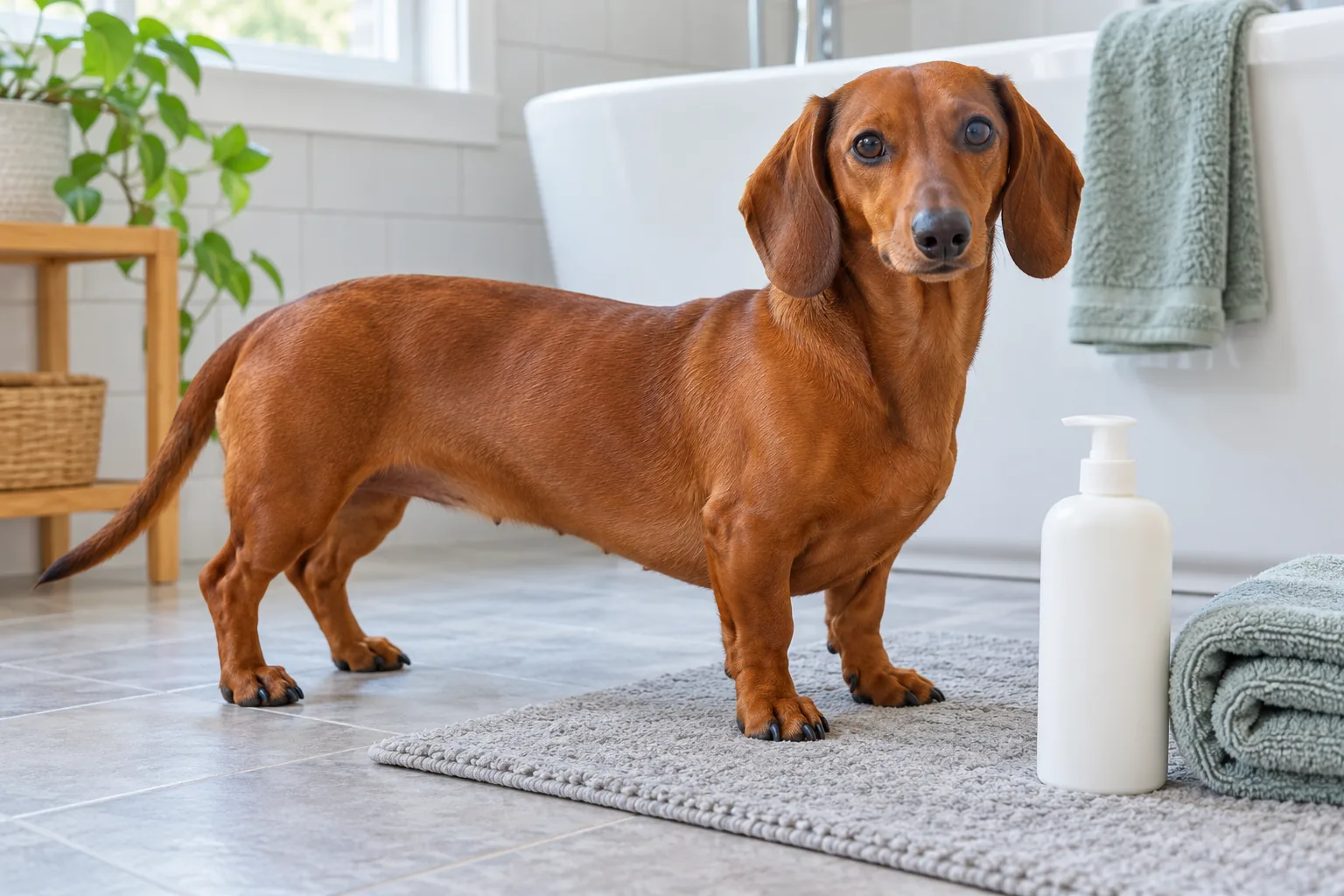 Best Shampoo for Dachshunds: Choose for Skin, Coat, and Bath Routine