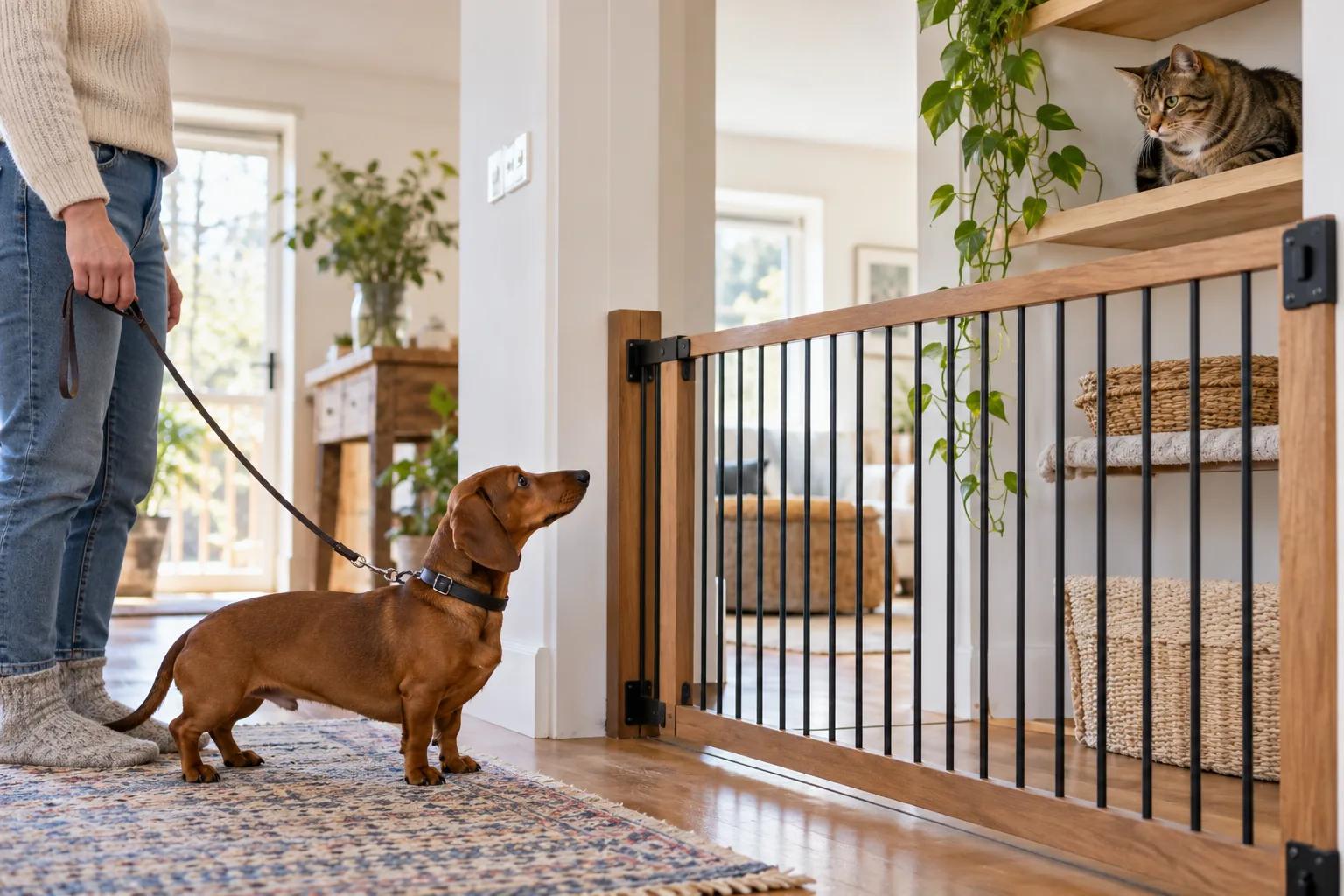 Are Dachshunds Good With Cats? A Gradual Introduction Plan