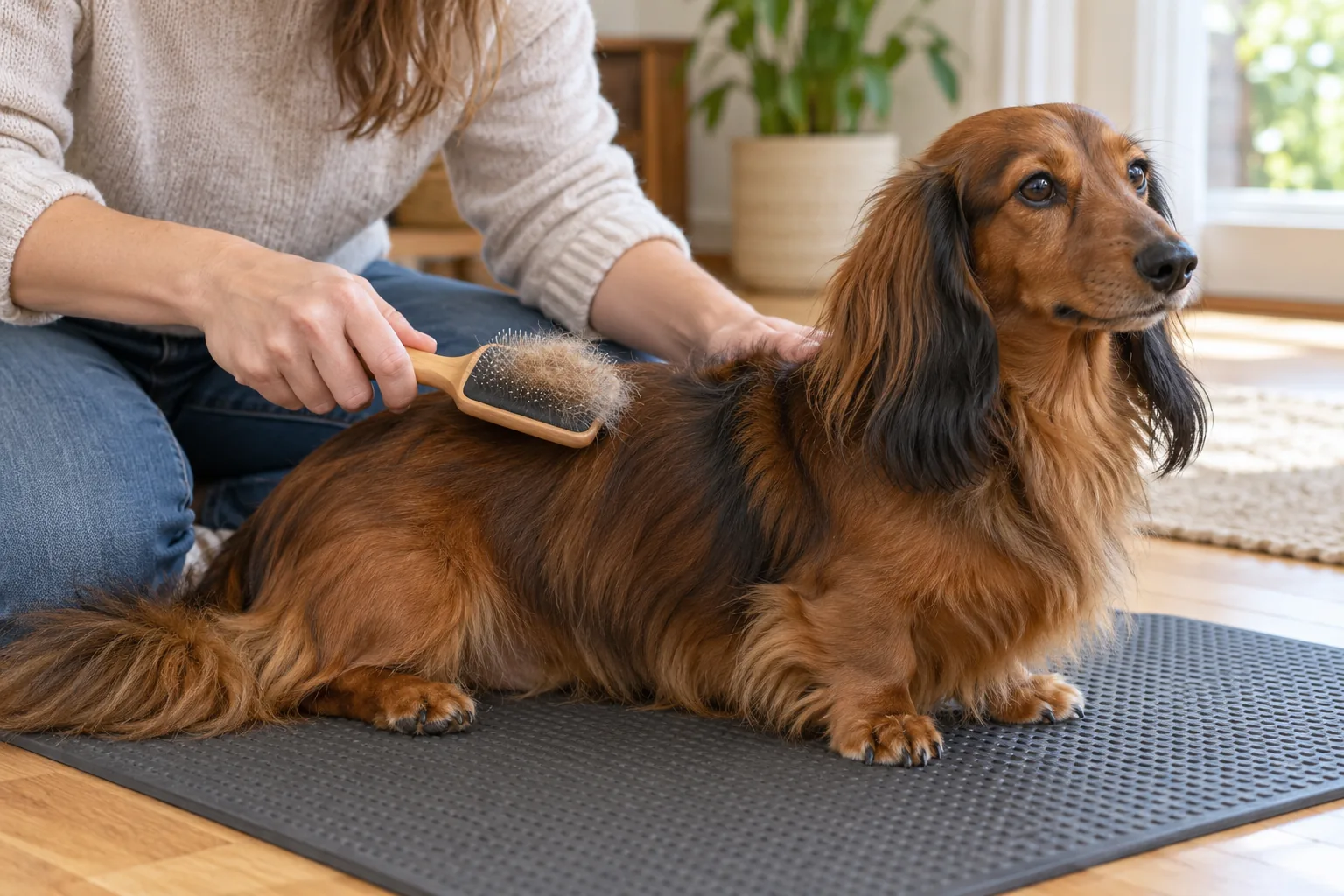 Are Dachshunds hypoallergenic? Grooming does not make a Dachshund allergen-free