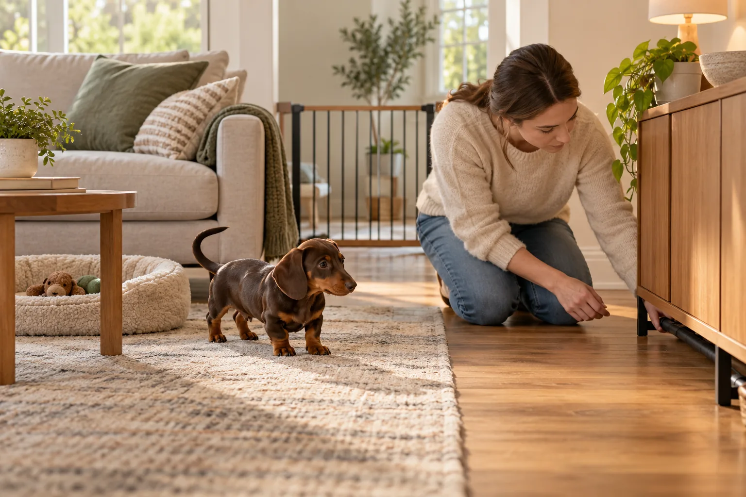 Dachshund Puppy-Proofing: A Room-by-Room Safety Sweep